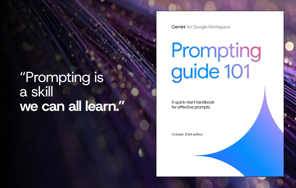 Poradnik o promptowaniu od Google - Prompting Guide 101

